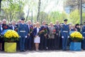Kharkiv, Ukraine Ã¢â¬â 26 april, 2018: Moleben and laying flowers